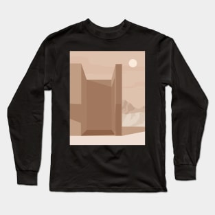 Boho Architecture Boho Aesthetic Long Sleeve T-Shirt